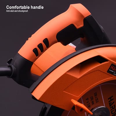 HARDEN 235mm Circular Saw, 2300W, (9-1/2"), Hand Electric Saw Machine Electric Circular Saw For Wood Cutting; Model 751532_img_4