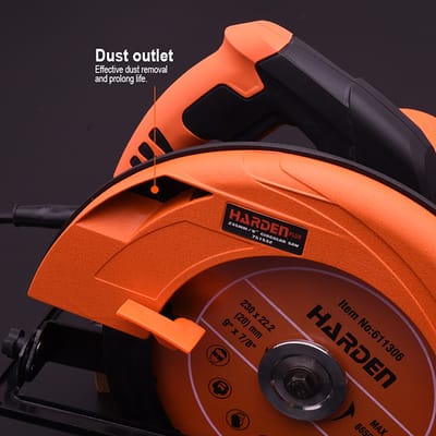 HARDEN 235mm Circular Saw, 2300W, (9-1/2"), Hand Electric Saw Machine Electric Circular Saw For Wood Cutting; Model 751532_img_5