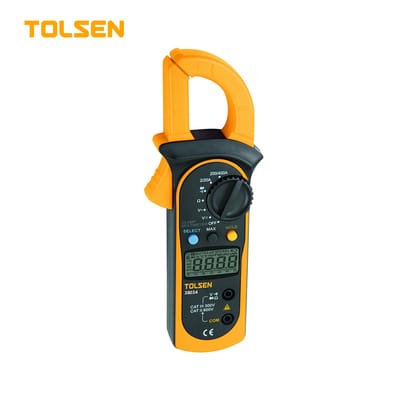 TOLSEN 38034 Digital Clamp Multimeter with Case, 400A, 600V; Model: 38034_img_0