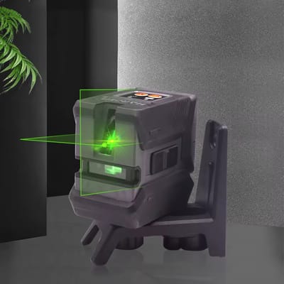 HARDEN 10M Green Beam Laser Level Self-Leveling Cross Line Laser Level 581002_img_1