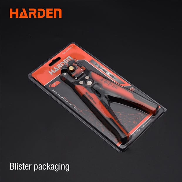 HARDEN 660613 Automatic Wire Stripper, 6", 0.2 - 6 mm2, Automatic Cable Wire Stripper Crimping Plier Self Adjusting Crimper For Electrician Crimping