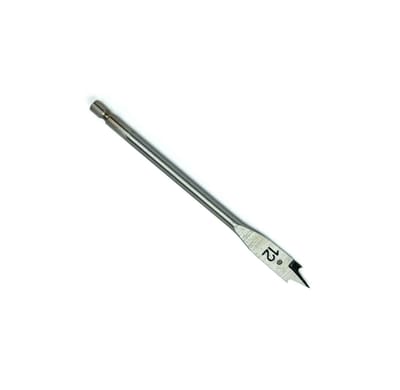 HARDEN Flat Wood Bit, ( 10 | 12 | 14 | 16 | 18 | 19 | 20 | 22 | 25mm ), length 150mm, 1/4" hex shank; 613010_img_6