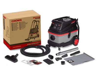 CROWN CT42032F, 30L Professional All-Purpose Vacuum Cleaner, 18kpa, 33L/min, 30L; CT42032F_img_2