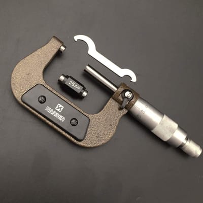 HARDEN Microcaliper Micrometer (0-25mm | 25-50mm), Professional Alloy Steel, Clear & durable; Model: 580832 | 580835_img_0