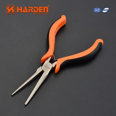 HARDEN 4.5" Professional Mini Nose Plier ( Long Nose | Flat Nose | Round Nose | Extra Long Nose ); Model: 560301 | 560306 | 560307 | 560308_img_3
