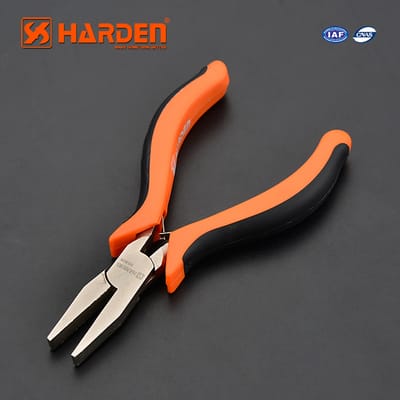 HARDEN 4.5" Professional Mini Nose Plier ( Long Nose | Flat Nose | Round Nose | Extra Long Nose ); Model: 560301 | 560306 | 560307 | 560308_img_1
