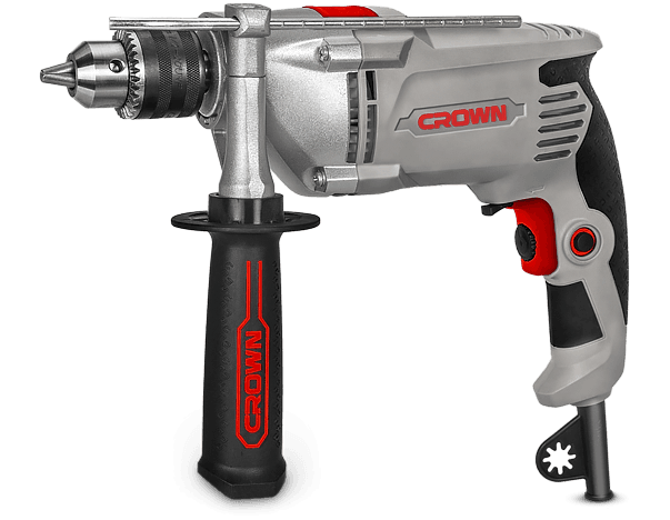 Crown CT10130 810w Impact Drill 13mm (1/2") Model: CT10130
