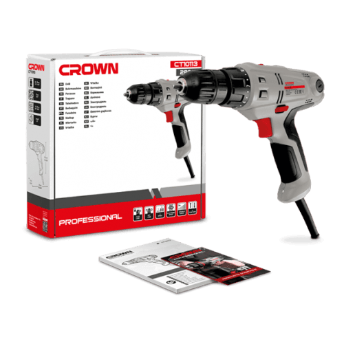 Crown CT10113 280w Electric Drill / Screwdriver 10 mm Model: CT10113