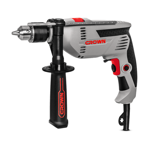 Crown CT10129 750w Impact Drill 13mm ( 1/2" ) with Hammer option Model: CT10129