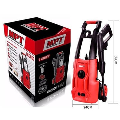 MPT MHPW1403,1400W High Pressure Washer, Car Washer, Bike Washer, 125 Bar, Model: MHPW1403_img_0
