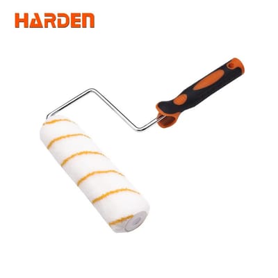 HARDEN 620135 9" Paint Roller and Cover Frame and Paint Roller Cover Microfiber Naps Roller Brush 620135_img_0