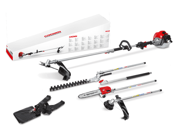 CROWN CT20113 Professional Multi-Function Garden Tool, 900w, 32.6cc, Model: CT20113