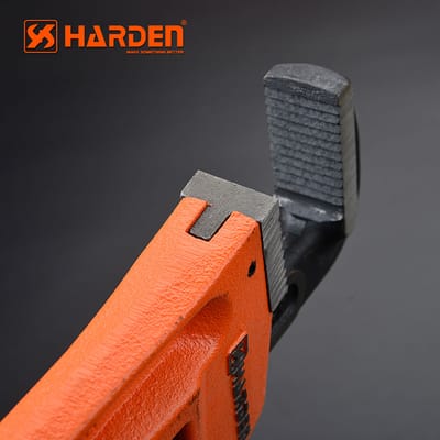 HARDEN Pipe Wrench (8" | 10" | 12" | 14" | 18" | 24" | 36" | 48"), Professional Heavy Duty Chrome Vanadium; 600810 - 600817_img_4