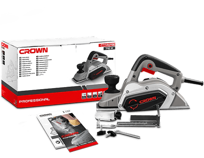 CROWN CT14019 Professional Power Planer, 710W, 2.5mm, 82mm; Model: CT14019_img_1