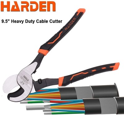 HARDEN 9.5"Cable Cutter Wire Cutting Plier Heavy Duty Type Manual Multi Functional Industry 570080_img_0