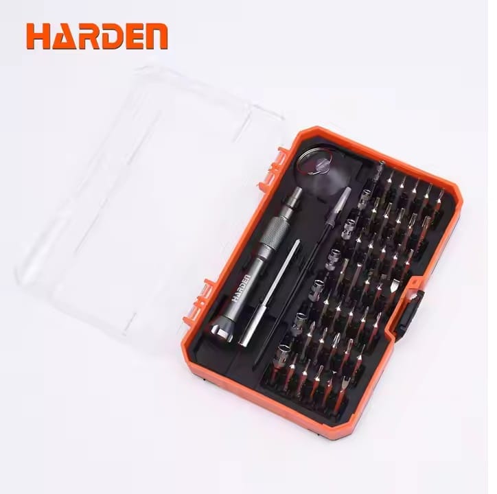 HARDEN 45pcs CRV Screwdriver Bit Set - 550145