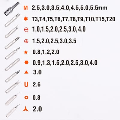HARDEN 45pcs CRV Screwdriver Bit Set - 550145_img_2