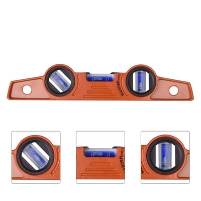 HARDEN 10” Torpedo Aluminum Level | Magnetic | Multi-Angle Measurement | 3 High-Visibility Vials | Model: 580522_img_2