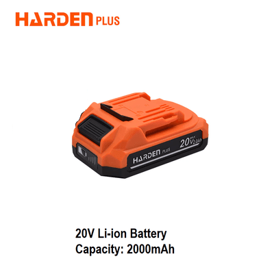 HARDEN 20 Volt Li-ion Battery Pcak, 2.0Ah, Used for Harden 20V cordless power tools; Model: 756922_img_0