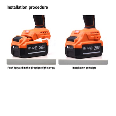 HARDEN 20 Volt Li-ion Battery Pcak, 2.0Ah, Used for Harden 20V cordless power tools; Model: 756922_img_5
