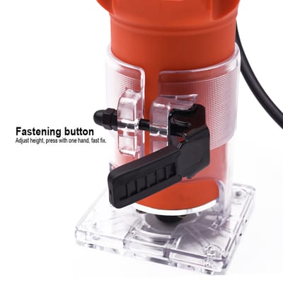 HARDEN Electric Trimmer Router, 580W, 30000rpm, Collet Chuck Diameter : 6.35mm, Electric Wood Trimmer; 752732_img_8
