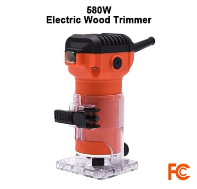 HARDEN Electric Trimmer Router, 580W, 30000rpm, Collet Chuck Diameter : 6.35mm, Electric Wood Trimmer; 752732_img_10