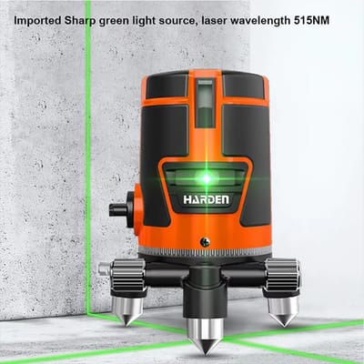 HARDEN Green 5 Lines Laser Level | Self-Leveling | 3600mAh Battery | Type-C Charging | Model: 581025_img_6