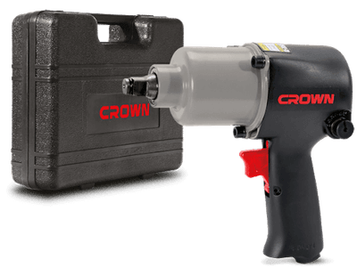 CROWN CT38113 Professional Pneumatic Impact Wrench, 660N.m, 16mm, 1/2inch, 1/4inch; CT38113_img_0