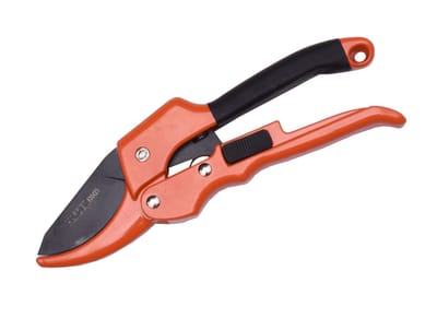 HARDEN 8" Garden Pruner, SK5 Steel Blade, 200mm, Designed to Cut 1.5 cm Diameter Wood, One-Handed Safety Lock; Model 630421_img_0
