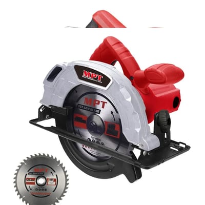 MPT MCS1805 Circular Saw, 185mm (7-1/4"), 1200w, Bore: 20mm, Cutting depth (45˚-90˚): 44mm-65mm, Model: MCS1805 - ECO_img_0