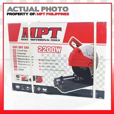 MPT,MCOS3557B,Cut off Saw, 2200w, Disc: 355mm/ 14'', Bore: 25.4mm/ 1"; Model: MCOS3557B_img_6