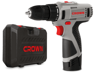 CROWN CT21053 Professional Cordless Drill/Screwdriver with 2pcs Battery & Charger, 12V, 1.5Ah, 10mm, 25N.m; Model: CT21053LH-1.5 BMC_img_2