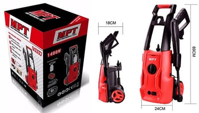 MPT MHPW1403,1400W High Pressure Washer, Car Washer, Bike Washer, 125 Bar, Model: MHPW1403_img_4