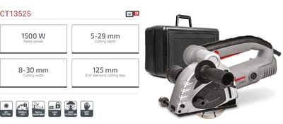 CROWN CT13525 Professional Wall Chaser, 1500W, 220V; Model: CT13525 - 125_img_1