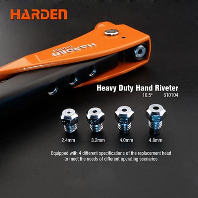 HARDEN 10.5" Hand Riveter Heavy Duty Professional Hand Riveter 610106_img_5