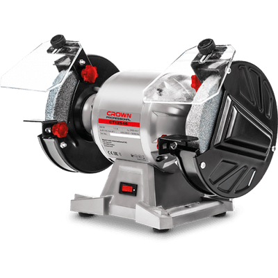 CROWN CT13546 6" Professional Bench Grinder, 250W, 150mm, 32mm; Model: CT13546L_img_2