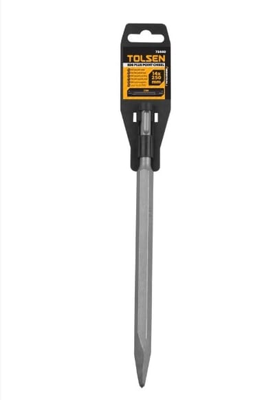 TOLSEN SDS Plus Pointed Chisel (14 x 250mm), Industrial Grade 75440_img_4