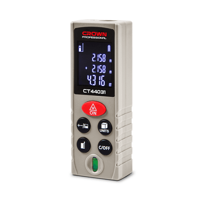CROWN CT44031 Professional Digital Laser Measure, 100m, ±2mm; CT44031_img_1