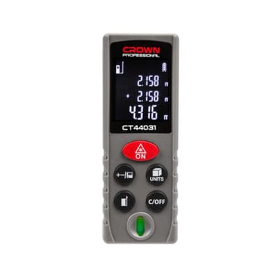 CROWN CT44031 Professional Digital Laser Measure, 100m, ±2mm; CT44031_img_3