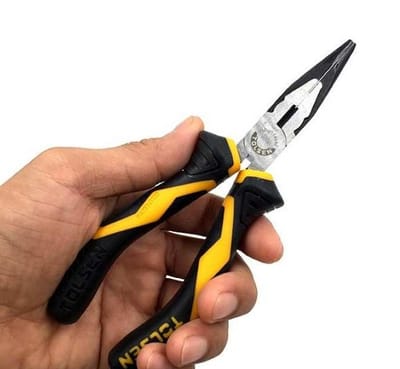 TOLSEN Long Nose Pliers ( 6" | 8" ) CrV Industrial Series Model: 10021 | 10022_img_5