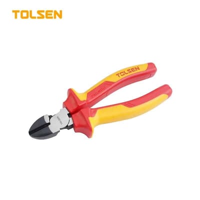 TOLSEN 6" VDE 1000V Insulated Diagonal Cutting Pliers Premium Series Model: V16036 | V38126_img_0