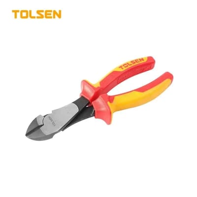 TOLSEN 7" VDE 1000V Insulated Diagonal Cutting Pliers Premium Series Model: V16037 | V38127_img_0
