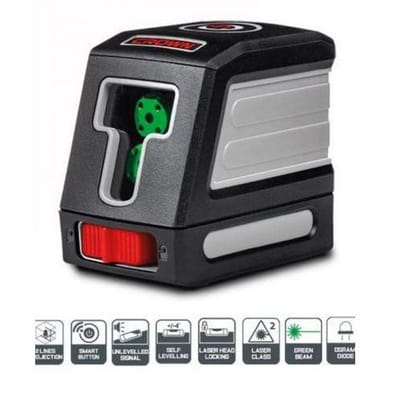 CROWN CT44047 Professional Line Laser, 1V1H, 30m, ±3mm; CT44047_img_0