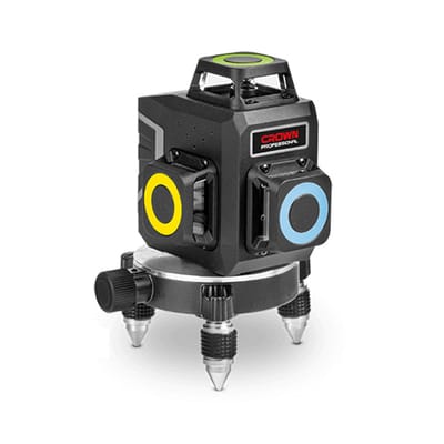 CROWN CT44088 Professional Laser Level, 3x360°, 10m, ±3mm; CT44088-R TB_img_3