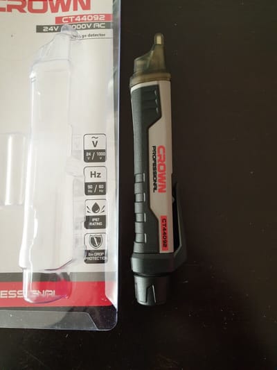 CROWN CT44092 Voltage Detector, 24-1000V, Digital display, Professional; CT44092_img_4