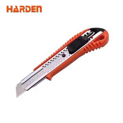 HARDEN Professional Snap-Off Cutter, 18mm x 150mm, Plastic Cutter, Utility Knife, Anti cutter; 570306_img_0