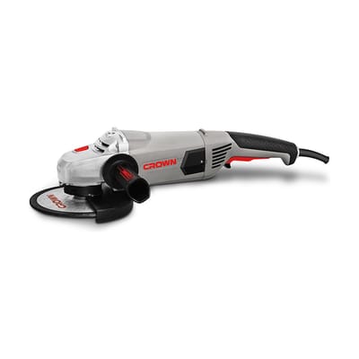 CROWN CT13500 7" Professional Angle Grinder, 2200W, 180mm, Rear switch; CT13500-180_img_0