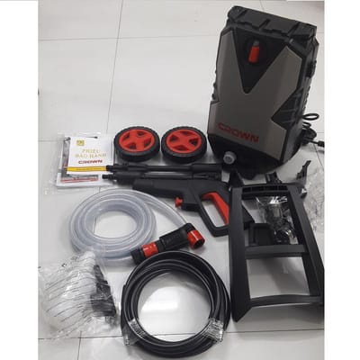Crown CT42020 ,1400W Professional High Pressure Washer Car Washer Bike Washer Cleaner, Max 100bar, 5.5L/min Model: CT42020_img_1