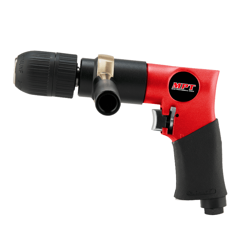 MPT MAD7104 Air Drill, 6.9bar, Air lnlet: 1/4”, Collect Size : 10mm, Model: MAD7104