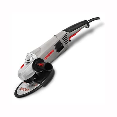 CROWN CT13489S 7" Professional Angle Grinder with Soft Start, 2600W, 180mm, Rear switch; CT13489S-180_img_0